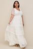 Picture of PLUS SIZE LACE MAXI DRESS